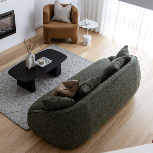 Pasin 3 Seater Sofa Earthy Tones