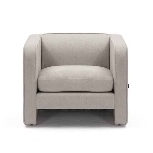 Jordyn Armchair with sleek fabric legs