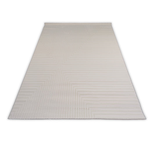 Modern small cream rug