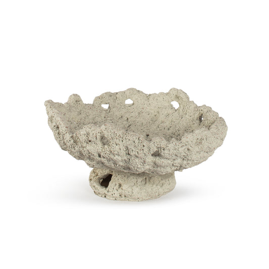 Sand beige coral decor object