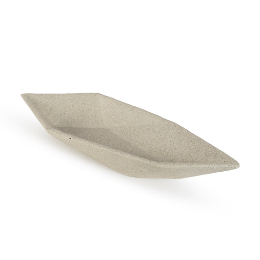Sand beige decor tray