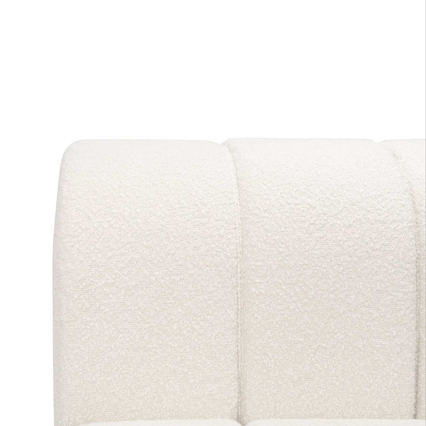 Modern Modular Beige Boucle Sofa - Kalu Interiors