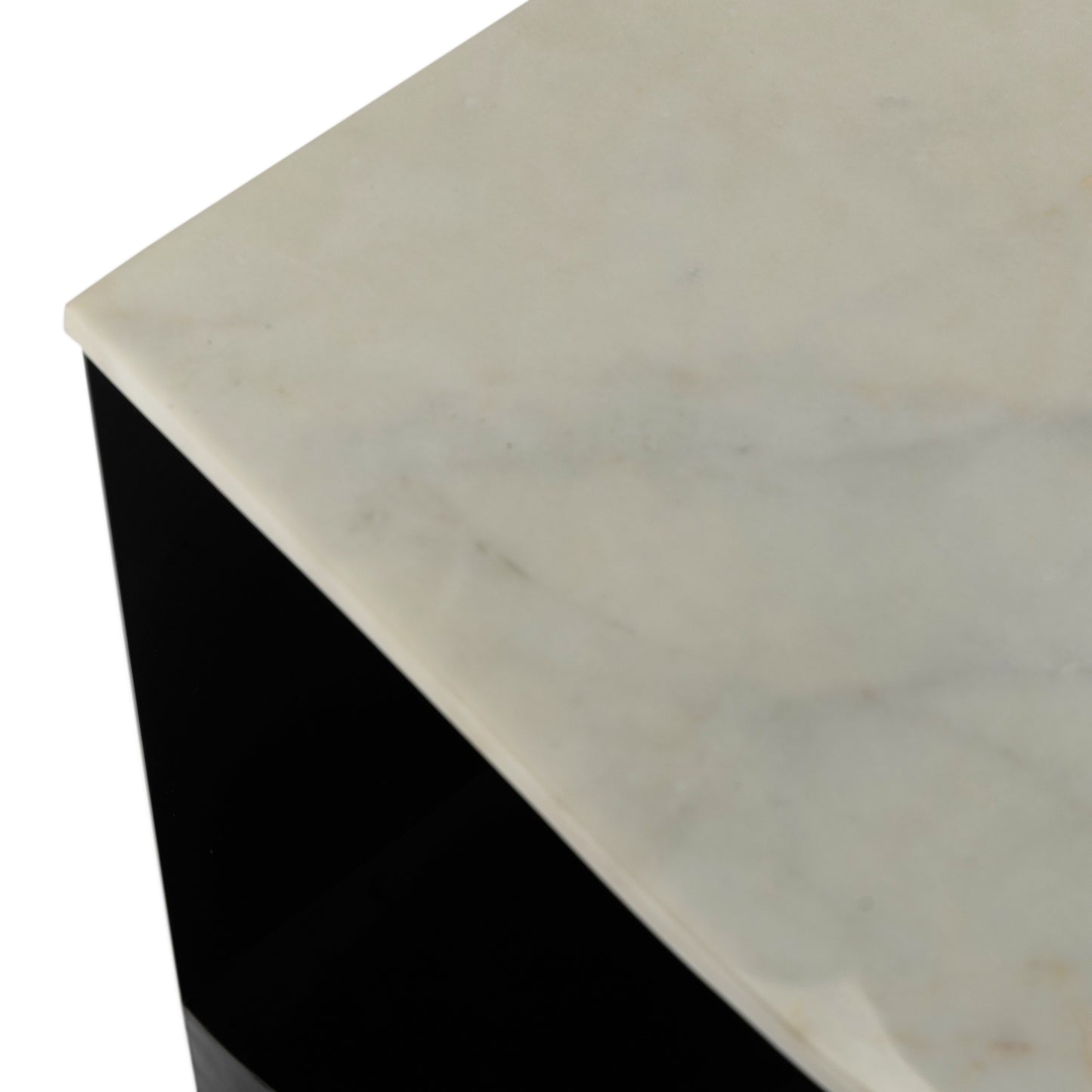 Natural Marble Nora 45CM Side Table