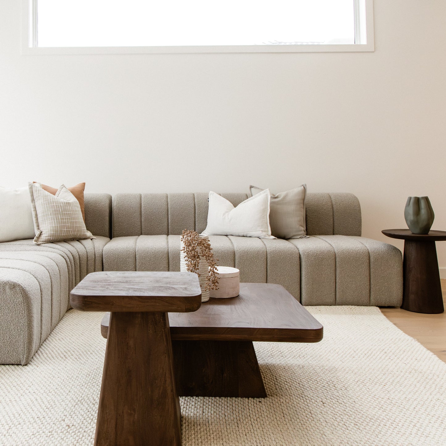 Kavi Modular Boucle Sofa