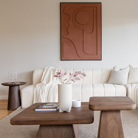 Rafi Large 3D Terracotta 140 X 100 Artwork