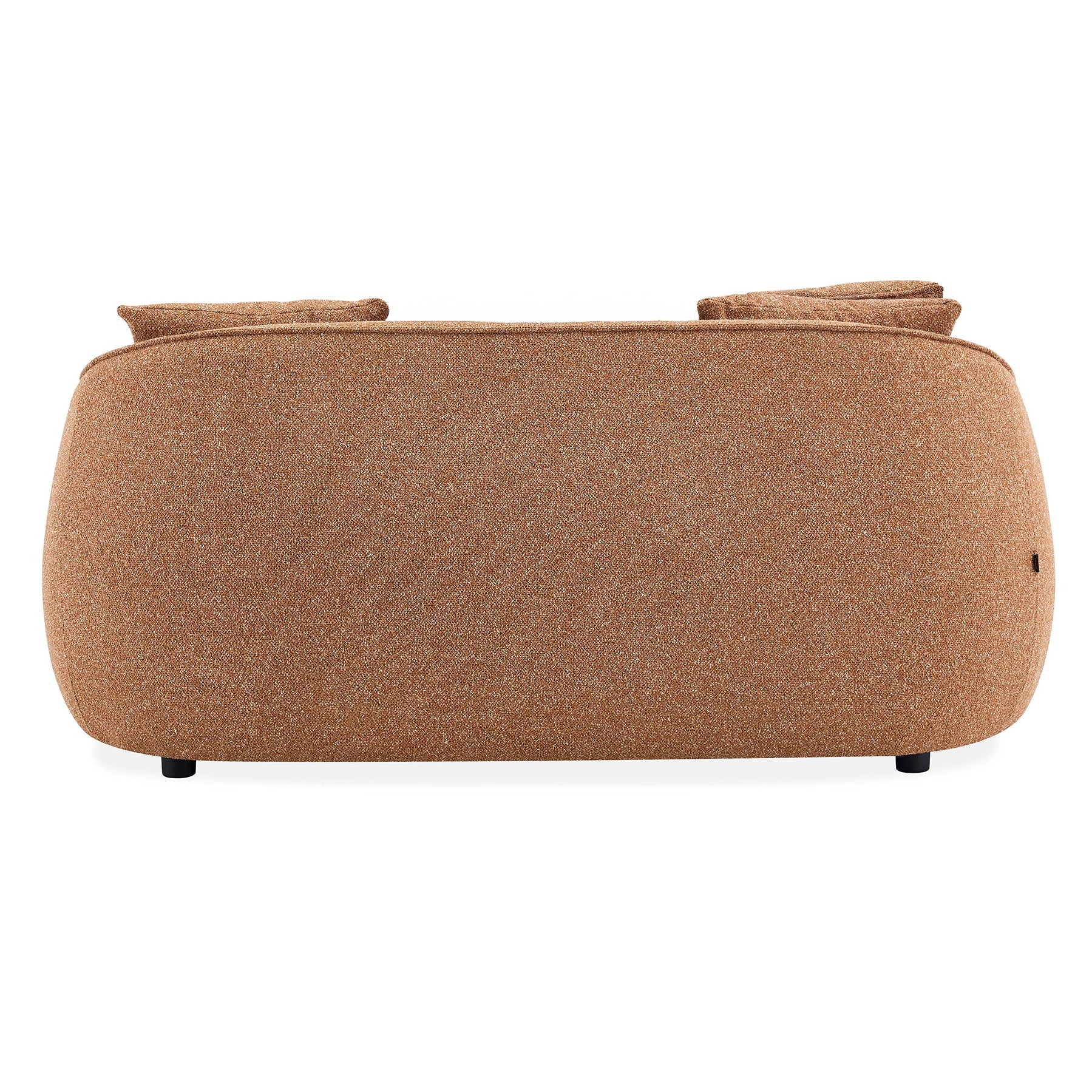 Rust Orange Modern Contemporary 2.5 Seater Sofa 