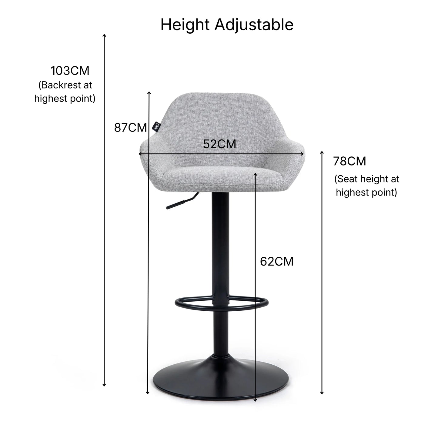 Yarra Bar Stool