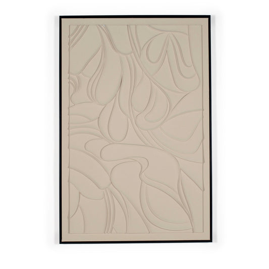 modern beige 3D artwork