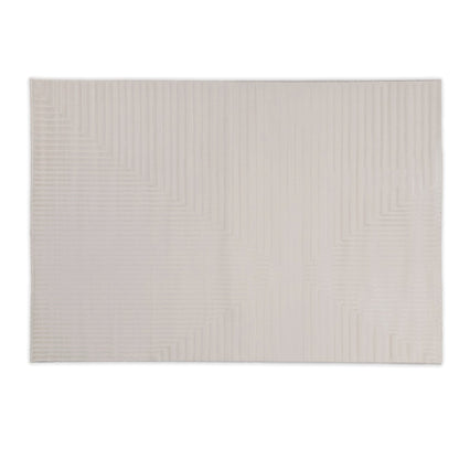 Modern small cream rug