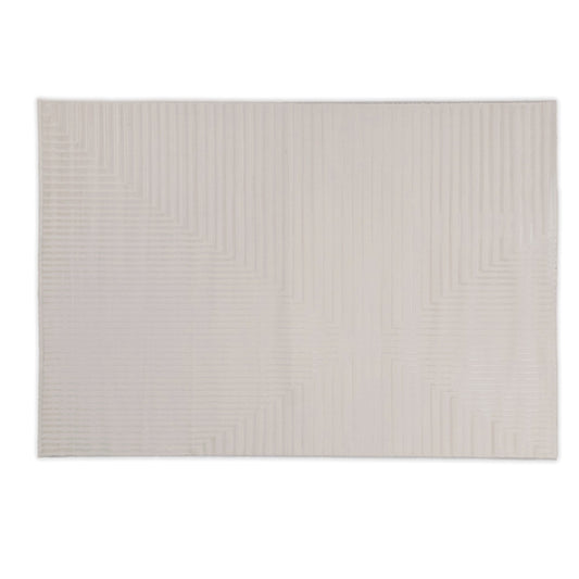 Modern small cream rug