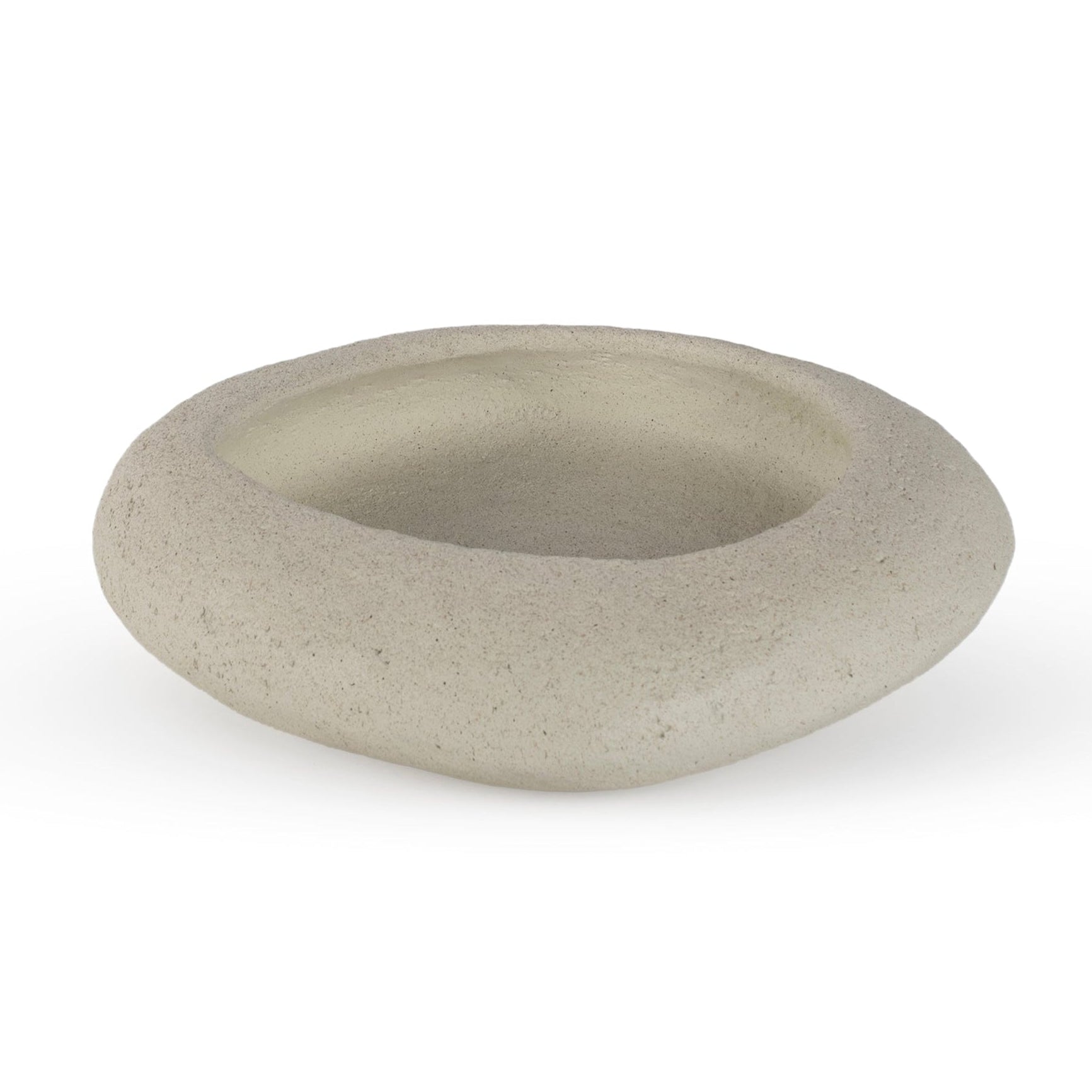 Sand beige modern decor bowl