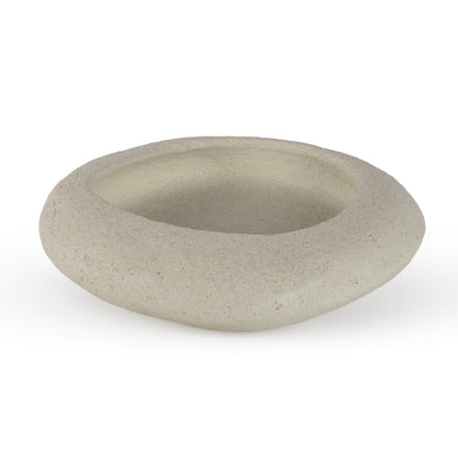 Sand beige modern decor bowl