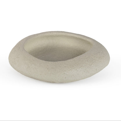 Sand beige modern decor bowl