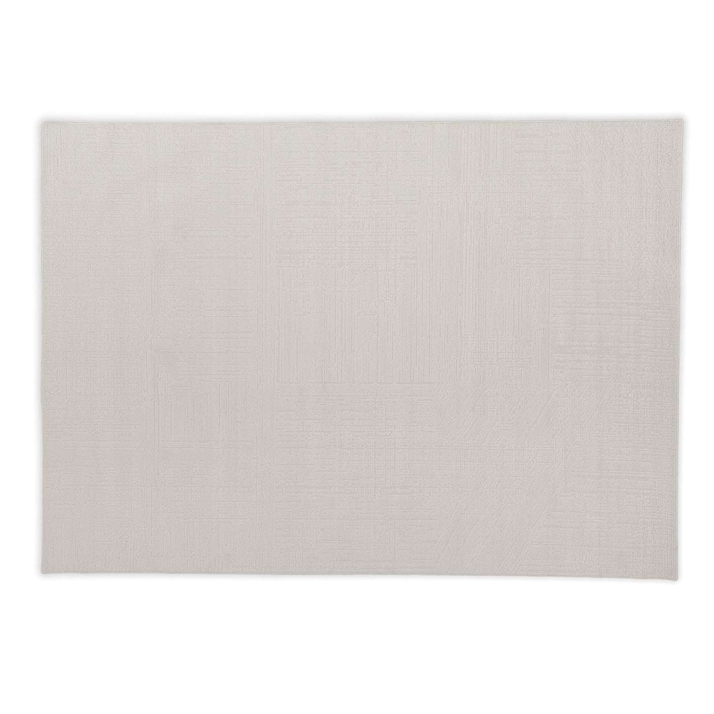 Soft modern ivory rug