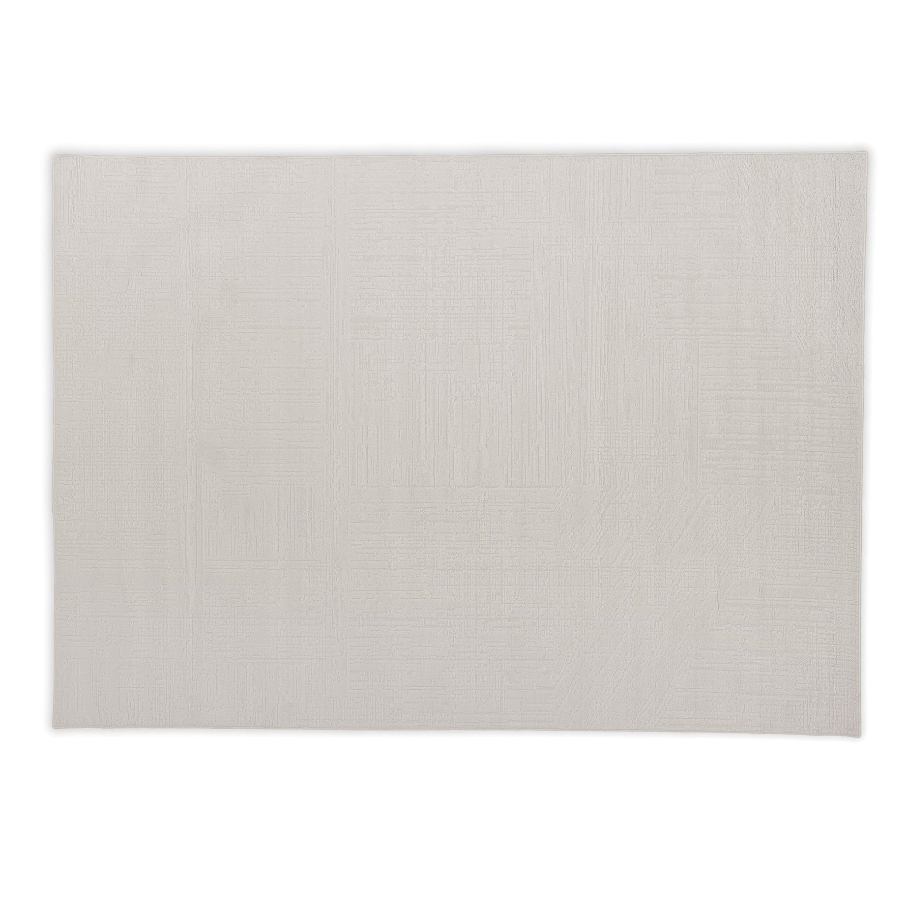 Soft modern ivory rug