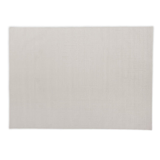 Soft modern ivory rug