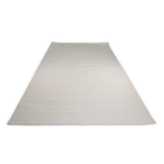 Soft modern ivory rug
