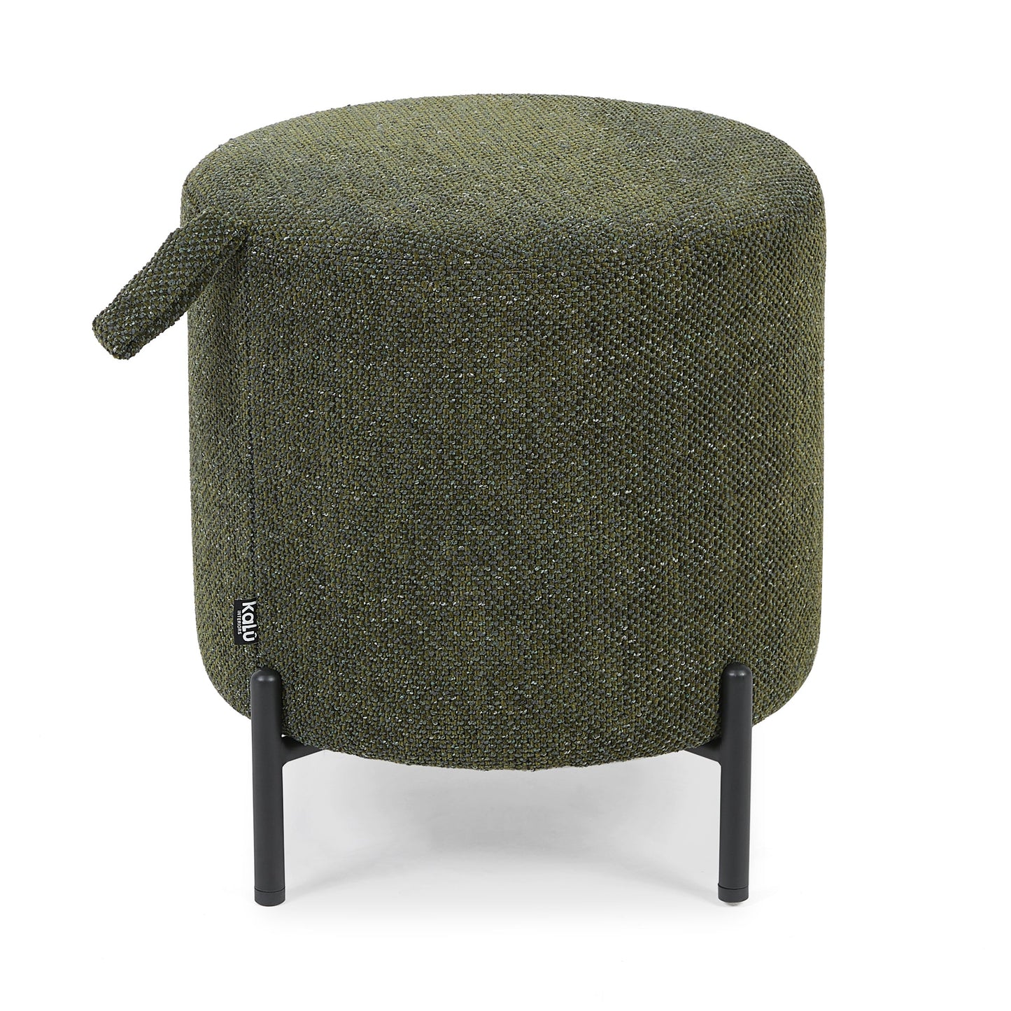 Small green ottoman