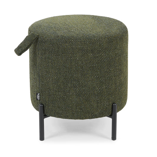 Small green ottoman