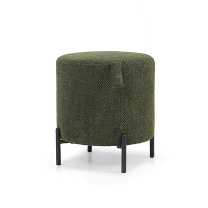 Small green ottoman