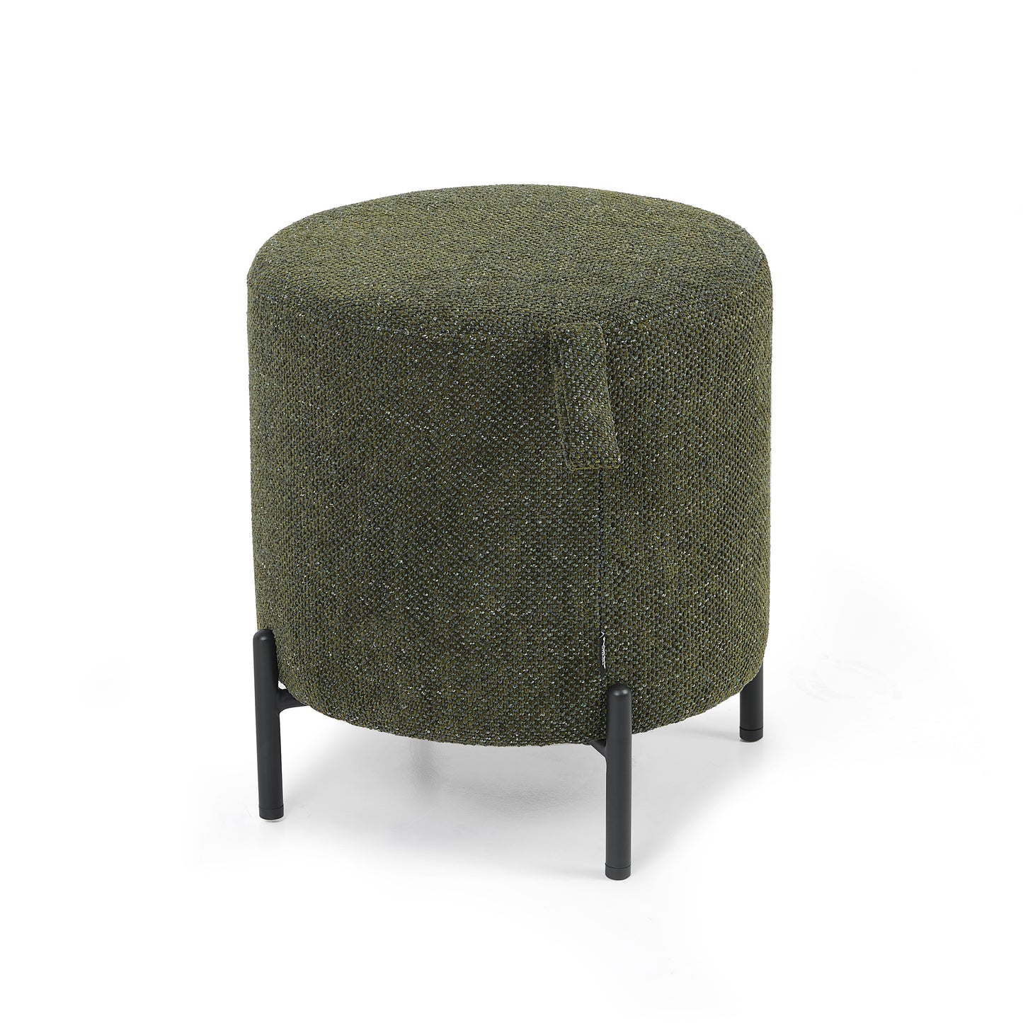 Small green ottoman