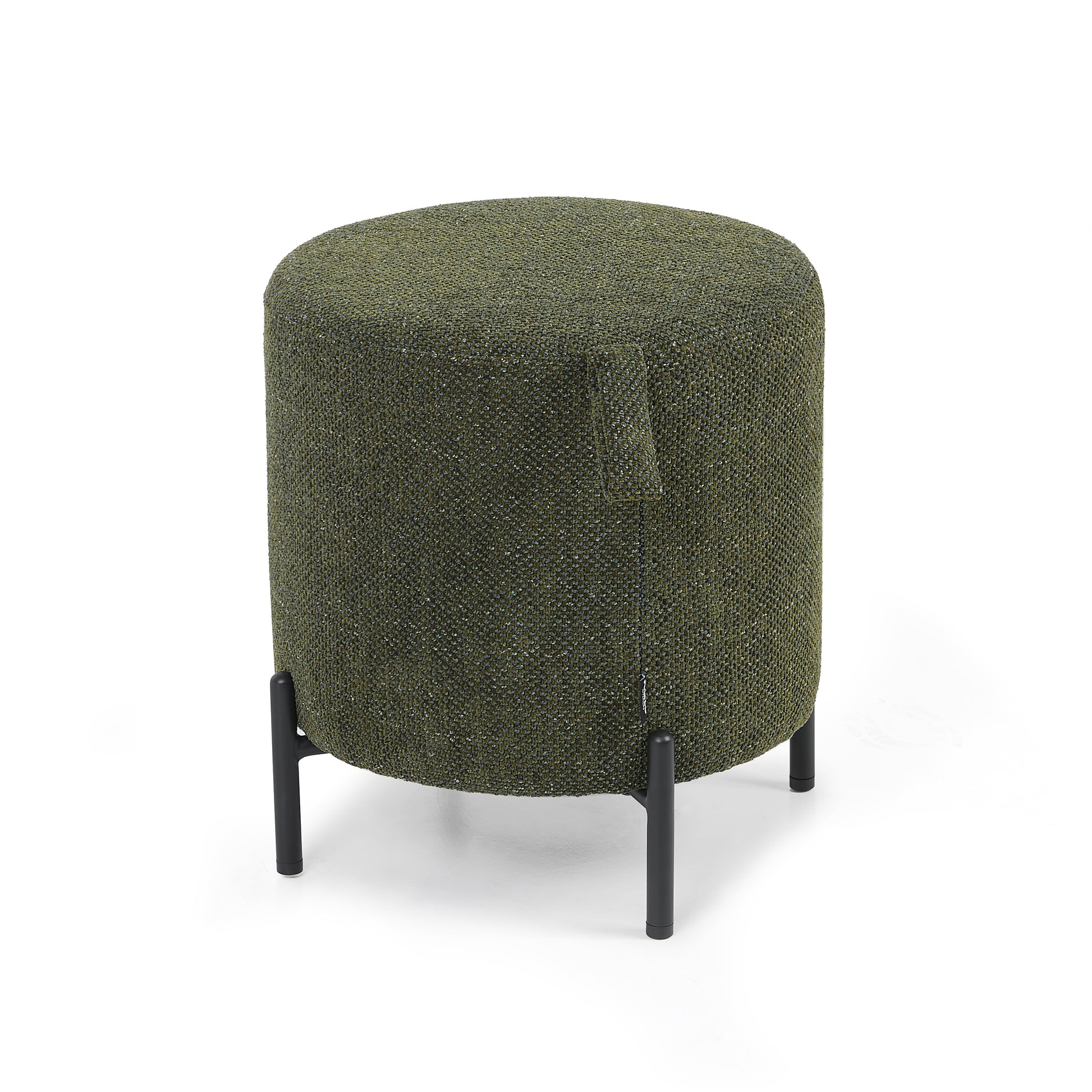 Small green ottoman