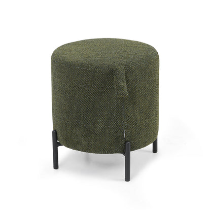 Small green ottoman