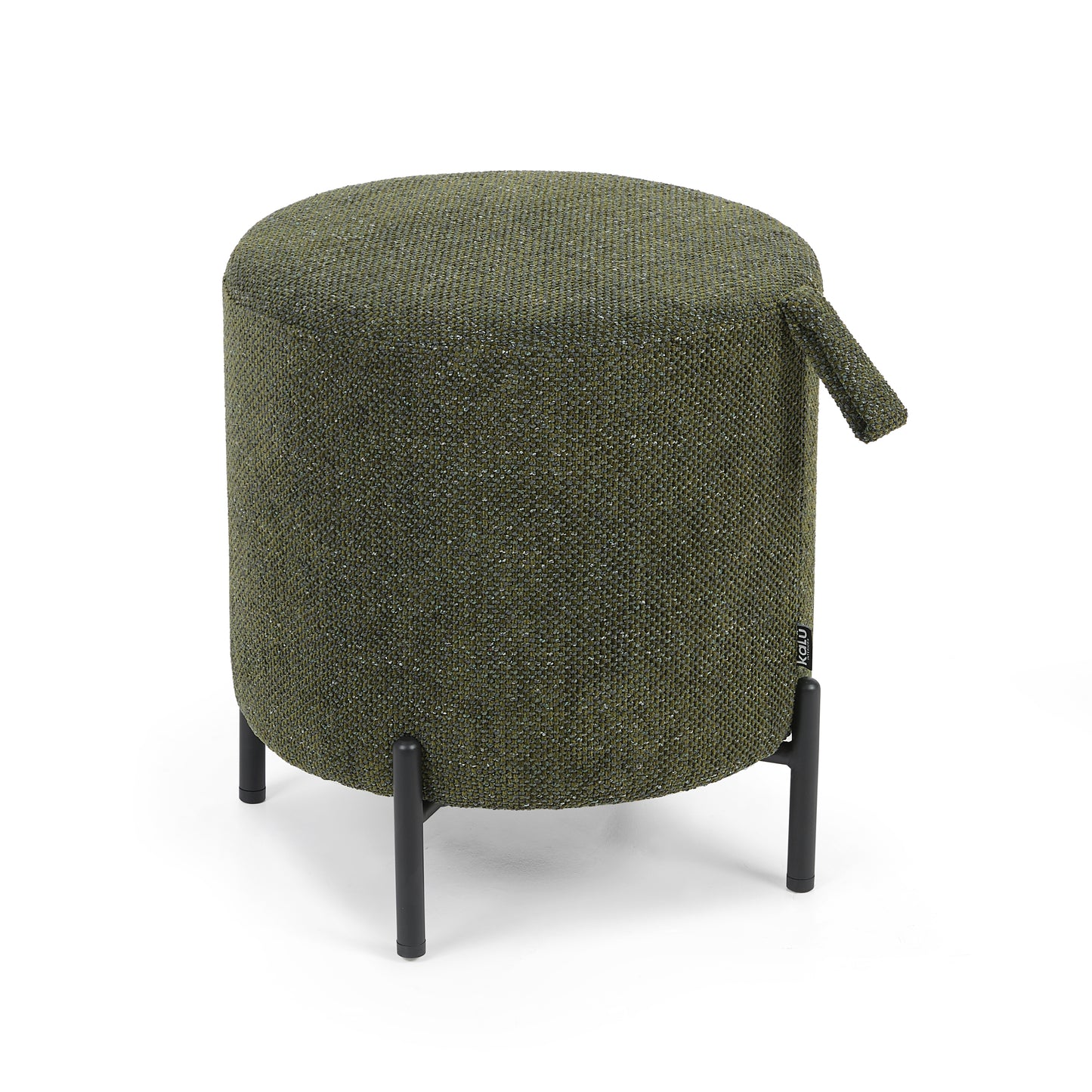 Small green ottoman