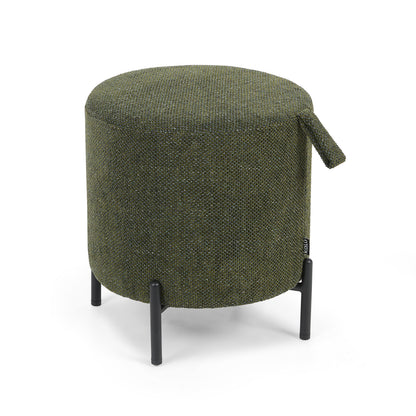 Small green ottoman