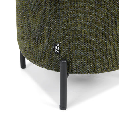 Small green ottoman