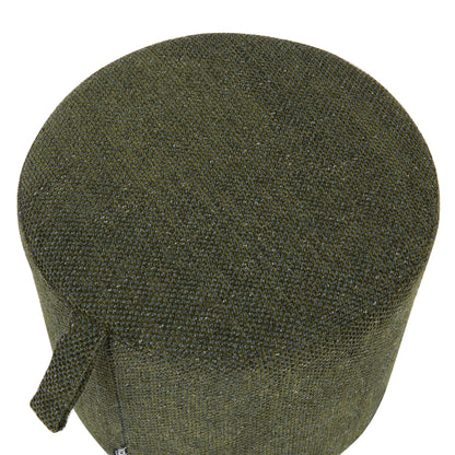 Small green ottoman