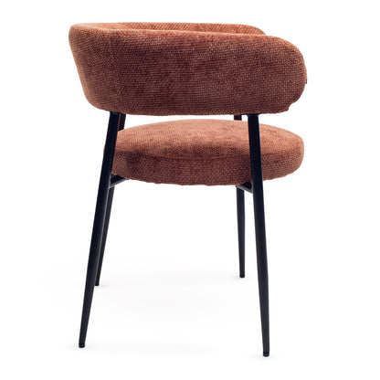 Modern Terracotta Dining Chair