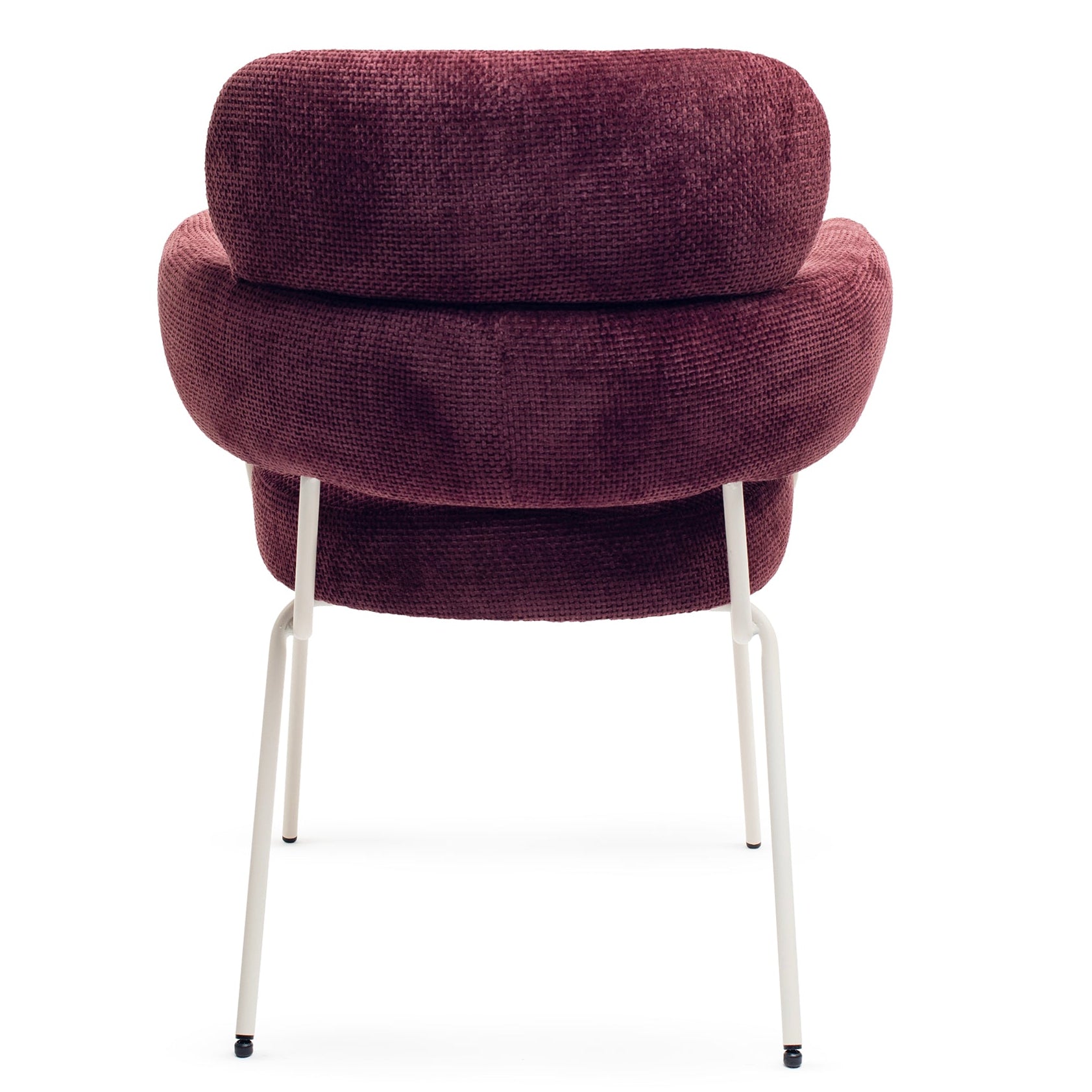 Merlot Dining Chair With Cream Frame