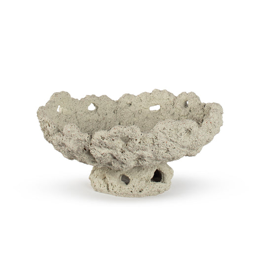 Sand beige coral decor object