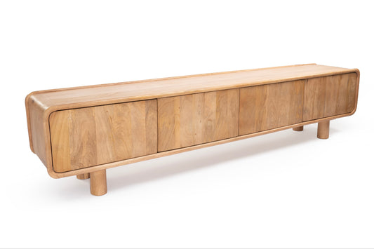 natural wood 2.2M TV Unit