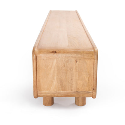 natural wood 2.2M TV Unit