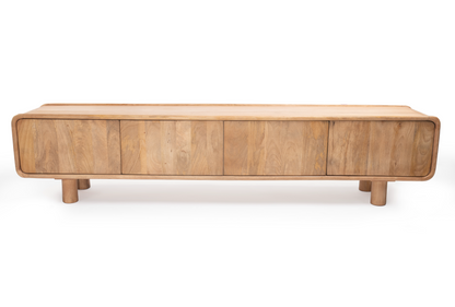 natural wood 2.2M TV Unit
