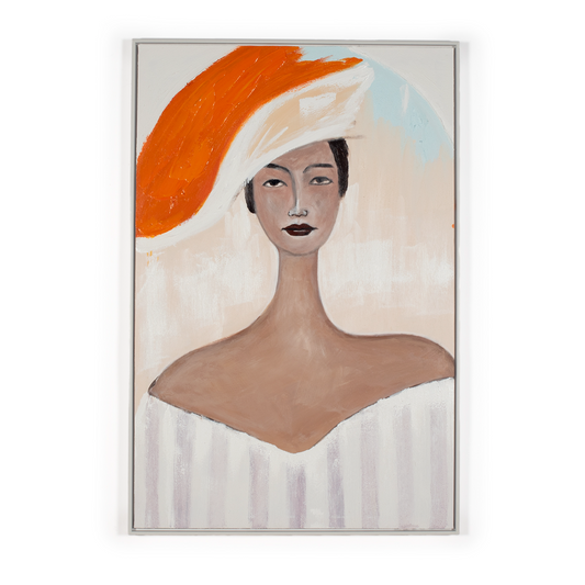 modern painted women artwork