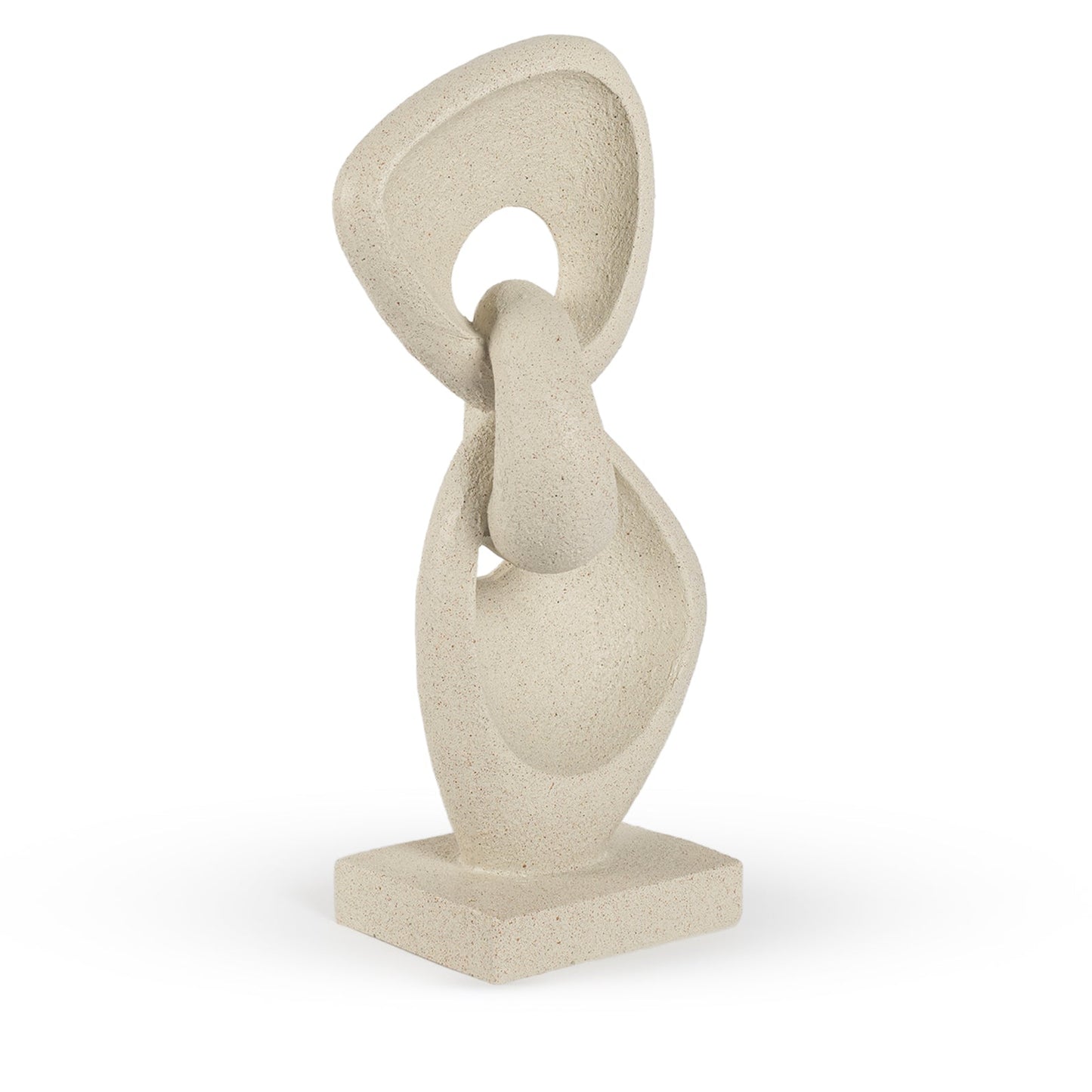 modern sand beige coastal decor object