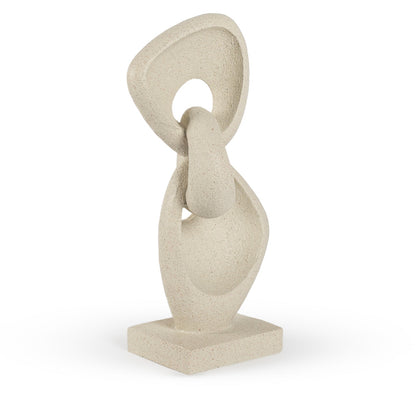modern sand beige coastal decor object