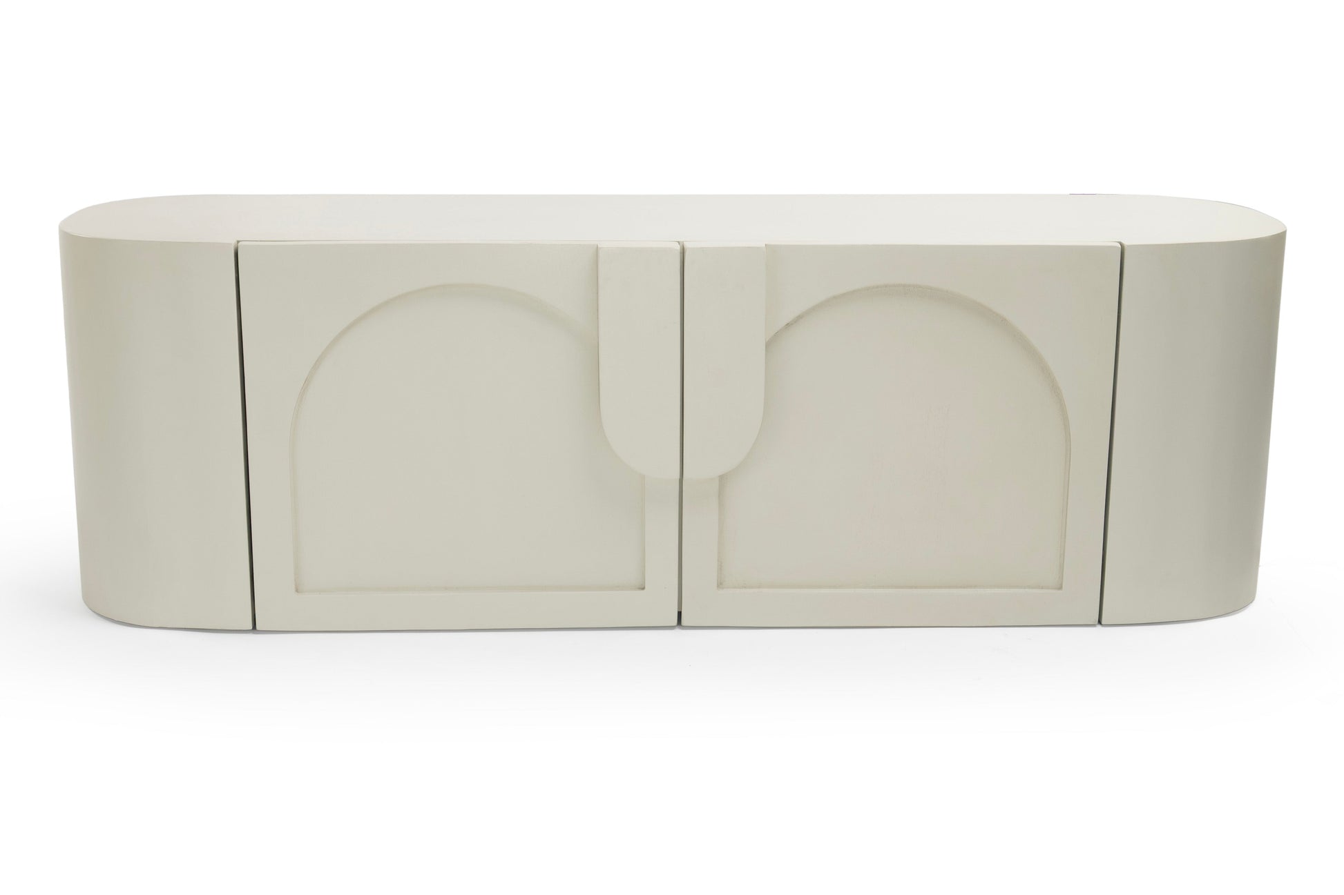 Modern Off White Arch TV Unit