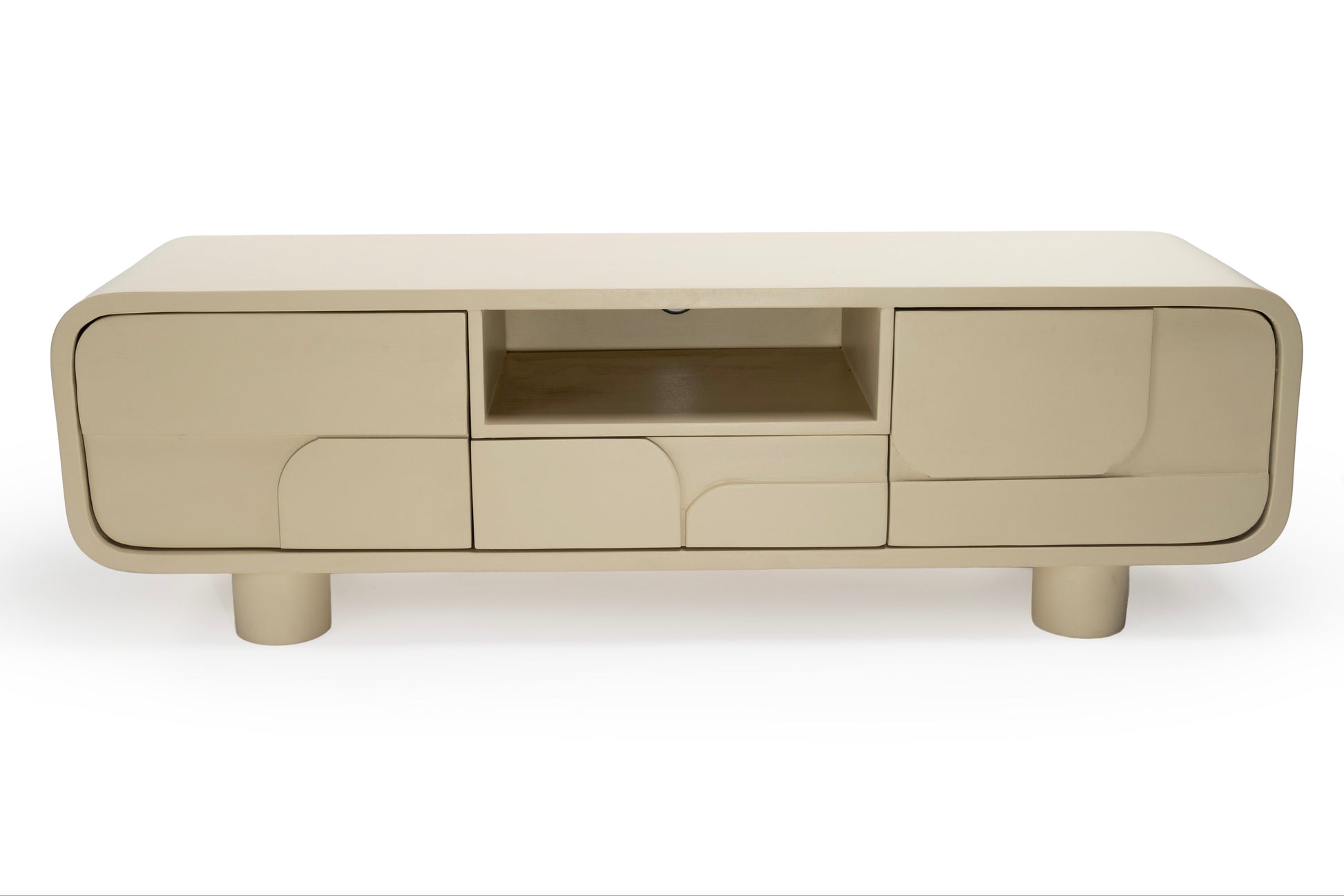 Small Cream TV Unit