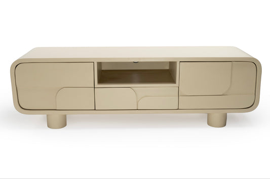 Small Cream TV Unit