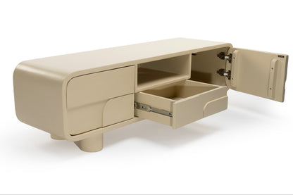 Small Cream TV Unit