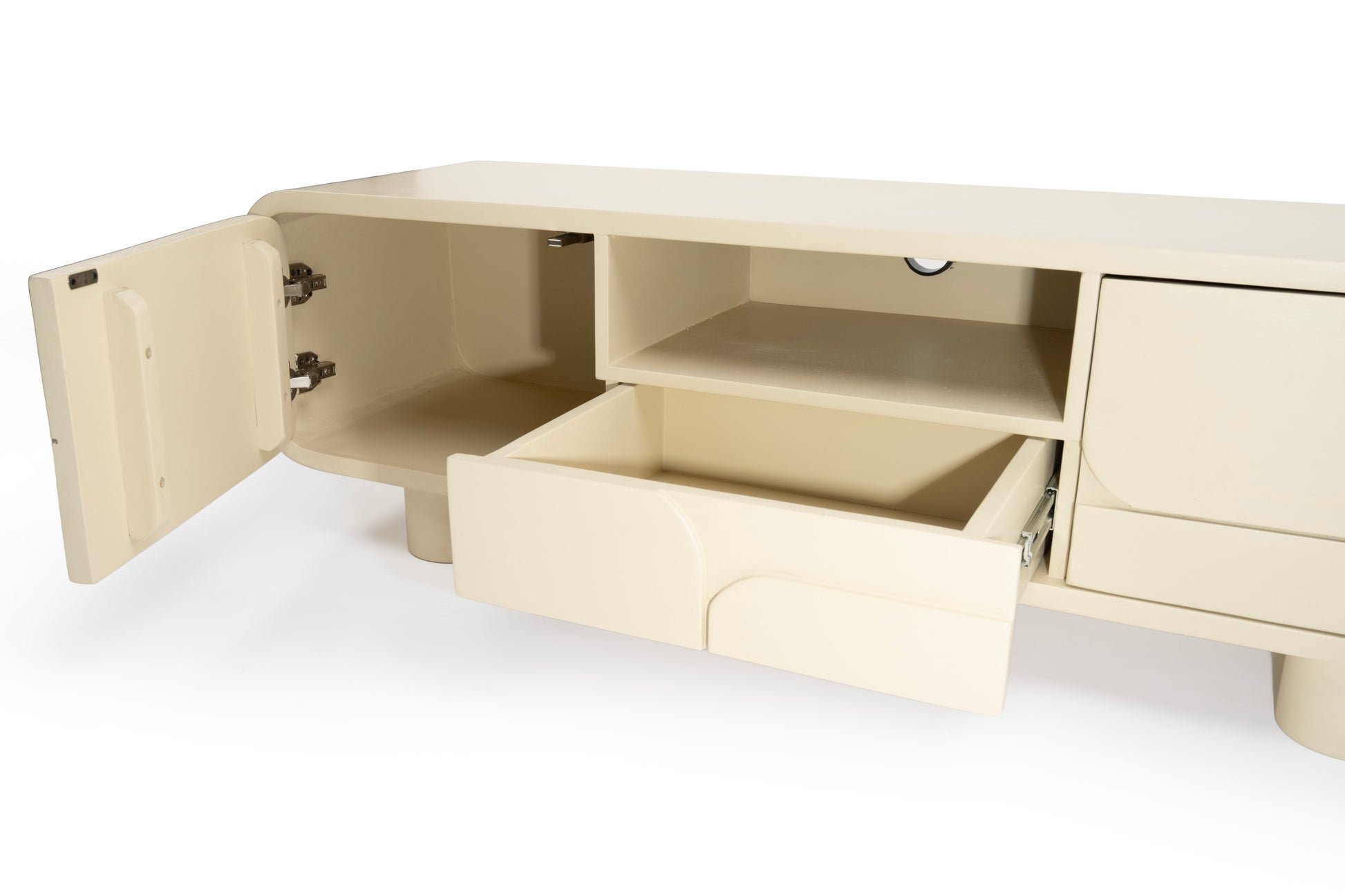 Small Cream TV Unit
