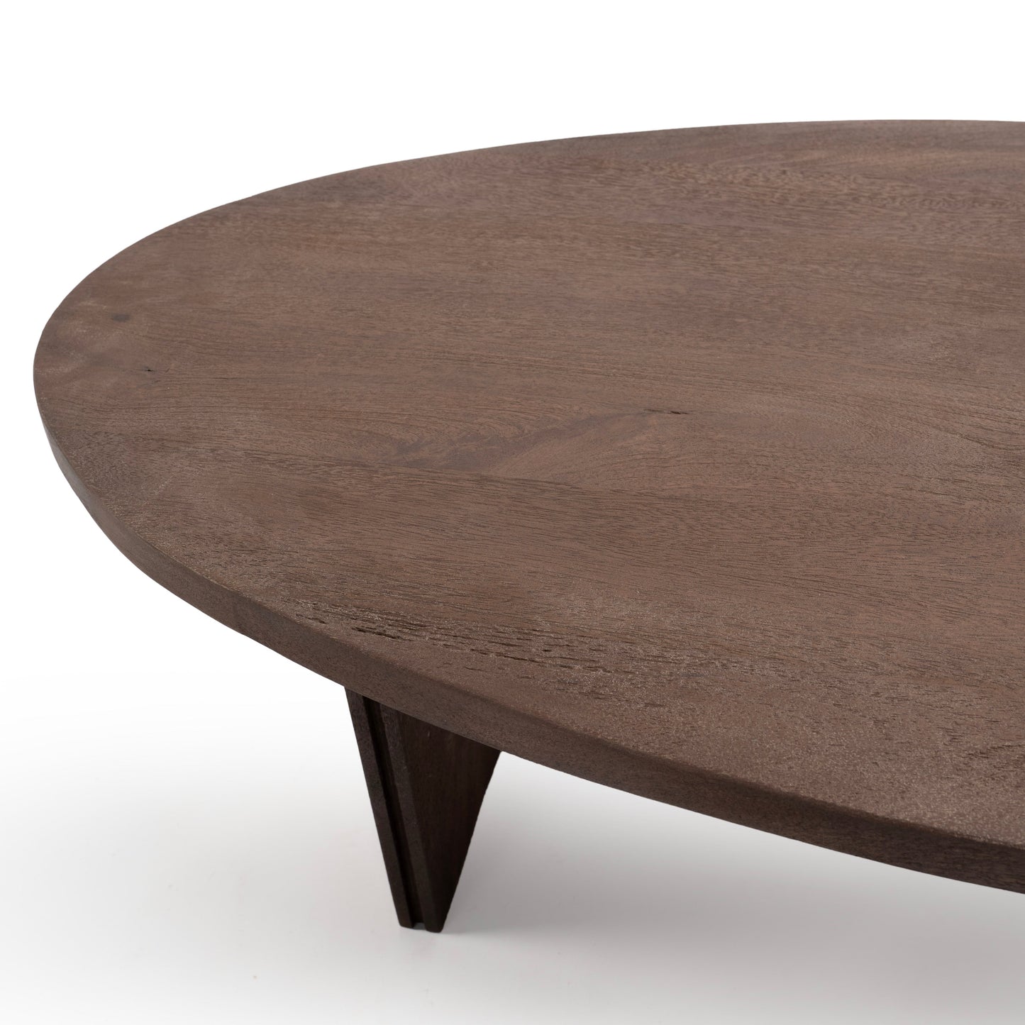 Modern Stone And Wood Coffee Table