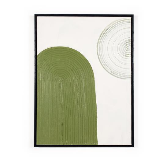 3D Green Artwork
