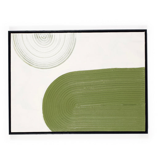 3D Green Artwork