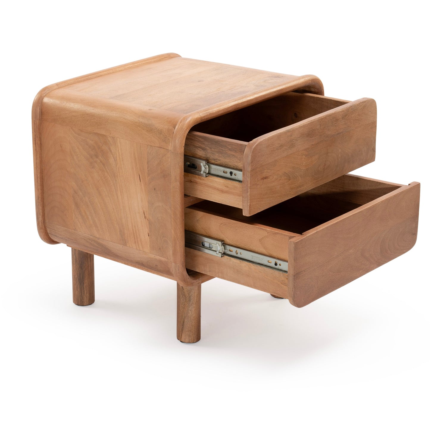 Noja Solid Natural Wood 50CM Bedside Table