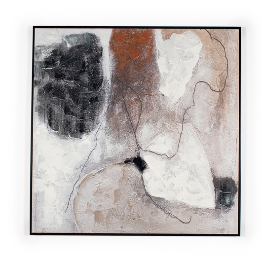 Paloma 3D Large Abstract 120 X 120 Artwork